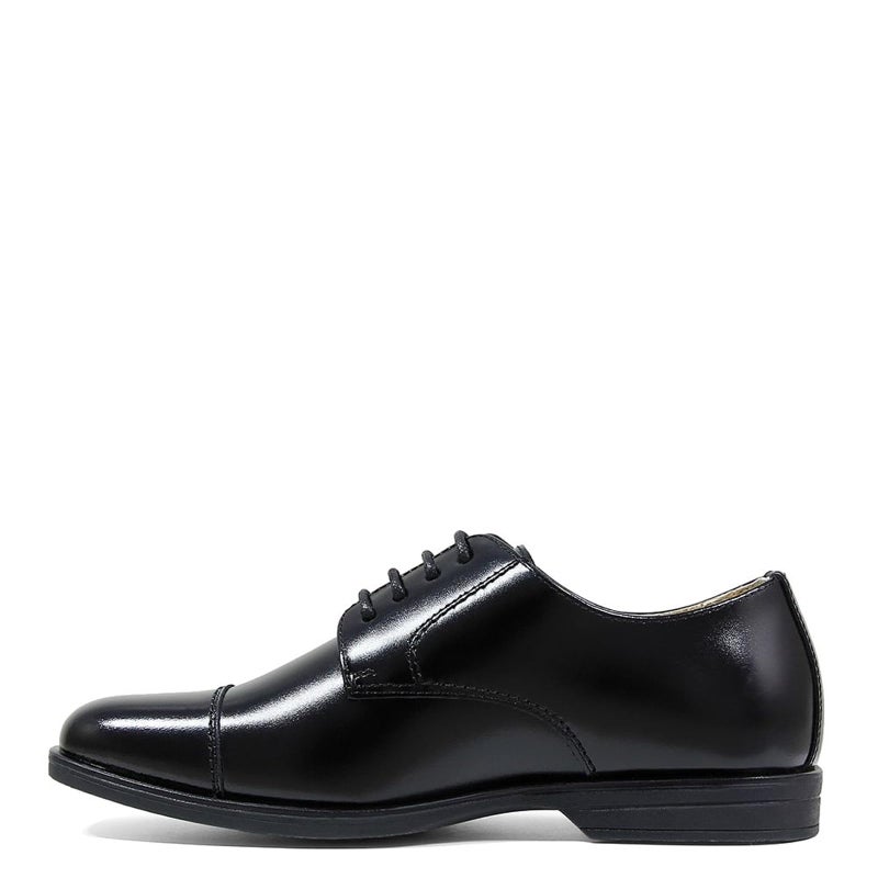 Florsheim Reveal Cap Toe Jr Boys' Toddler-Youth Oxford, 3.5 M US Big Kid, Black - Image 5